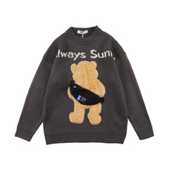 Autumn And Winter China-Chic Men's Long Sleeve Loose Sweater