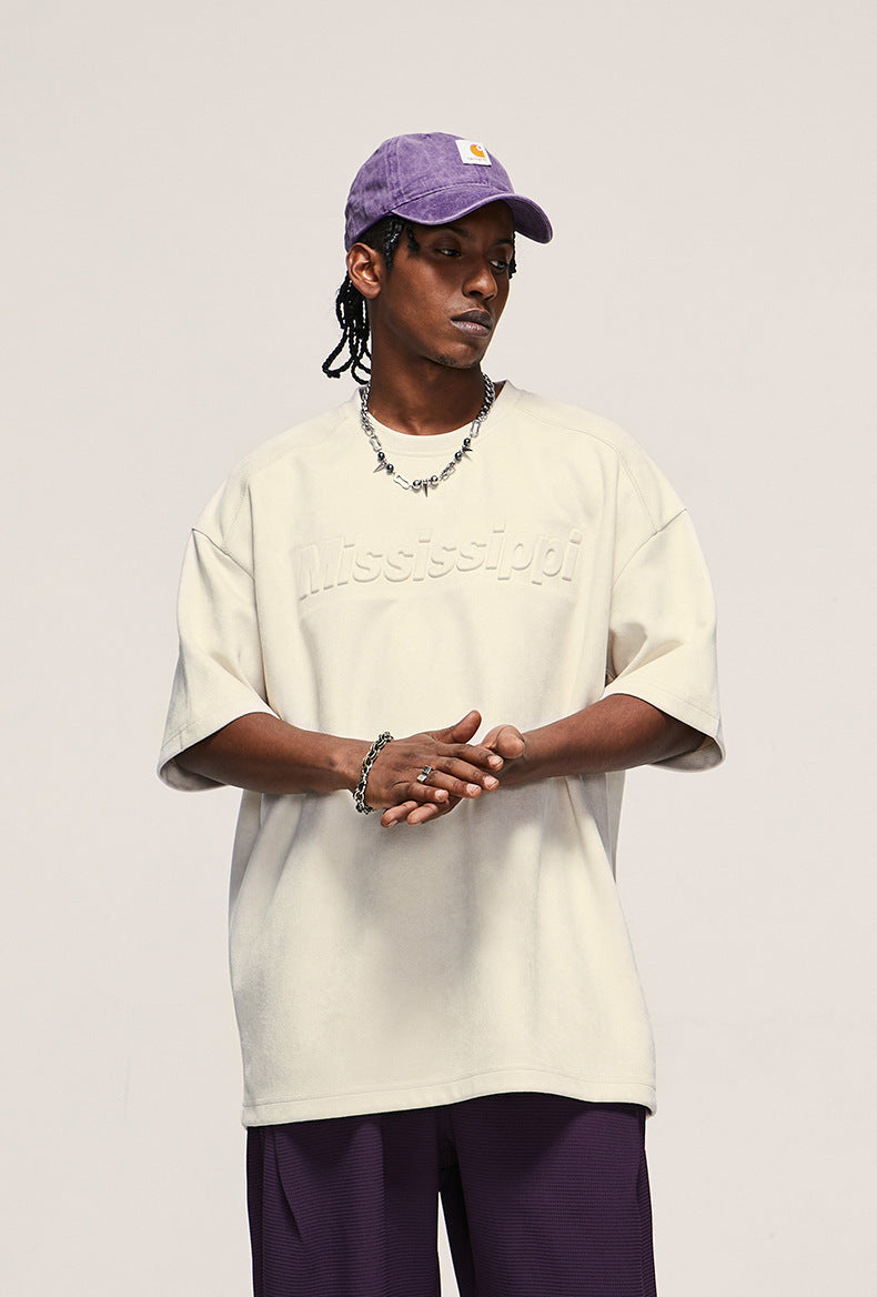 China-Chic Loose Versatile Short Sleeve Men