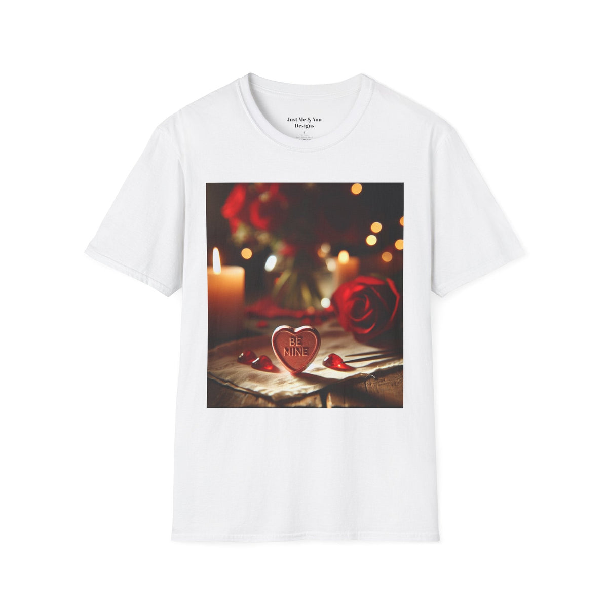 Be Mine You Won My Heart Unisex Softstyle T-Shirt Anniversary Special Occasion
