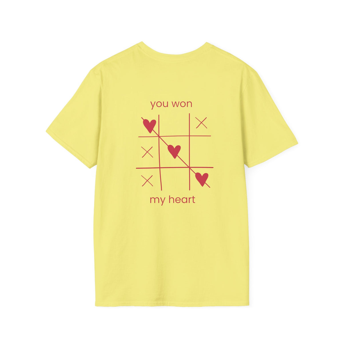 Be Mine You Won My Heart Unisex Softstyle T-Shirt Anniversary Special Occasion