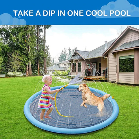 Keep Your Pet Cool Dog Water Sprinkler