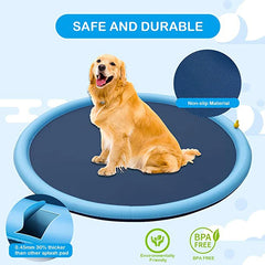 Keep Your Pet Cool Dog Water Sprinkler