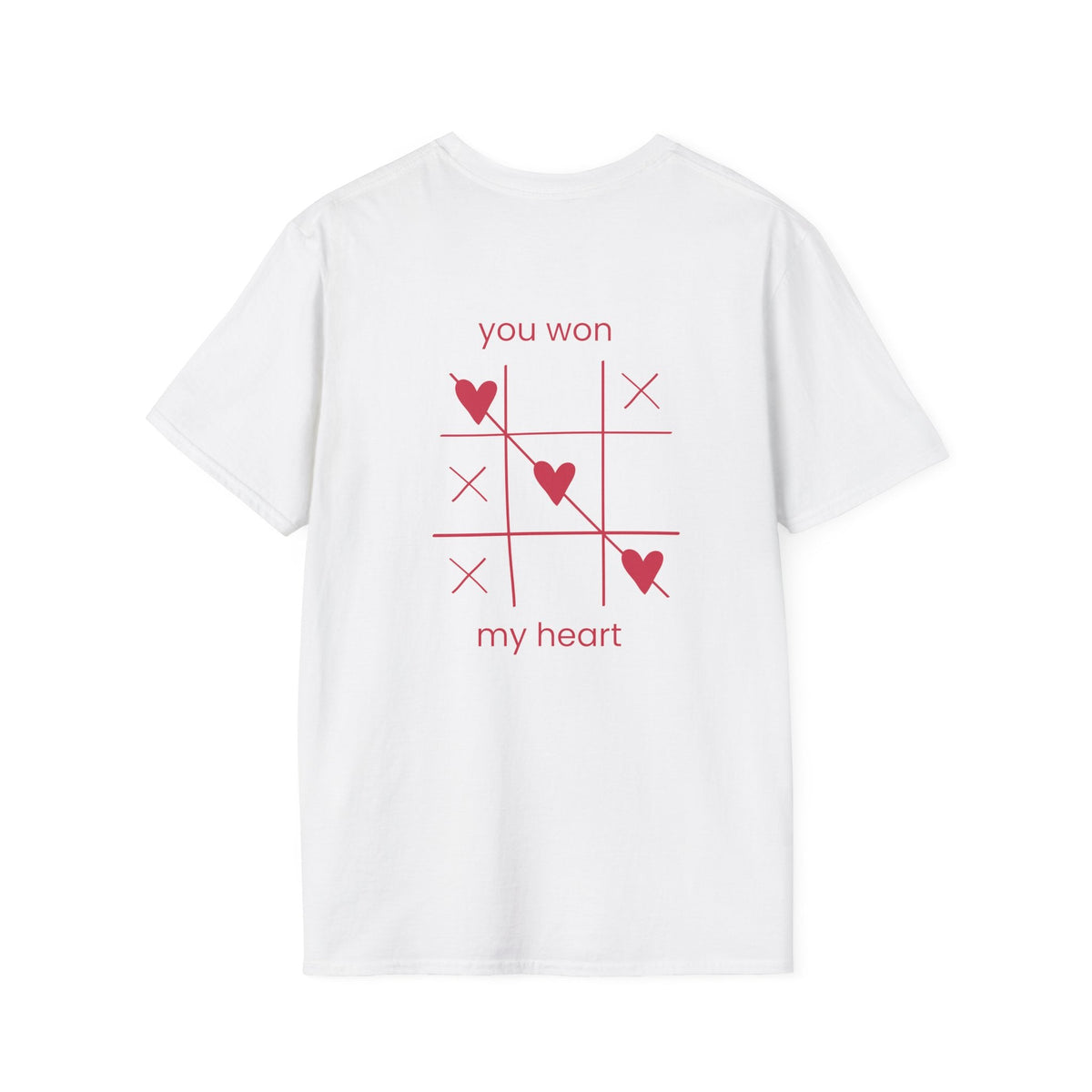 Be Mine You Won My Heart Unisex Softstyle T-Shirt Anniversary Special Occasion