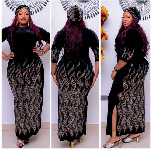 African mother dress
