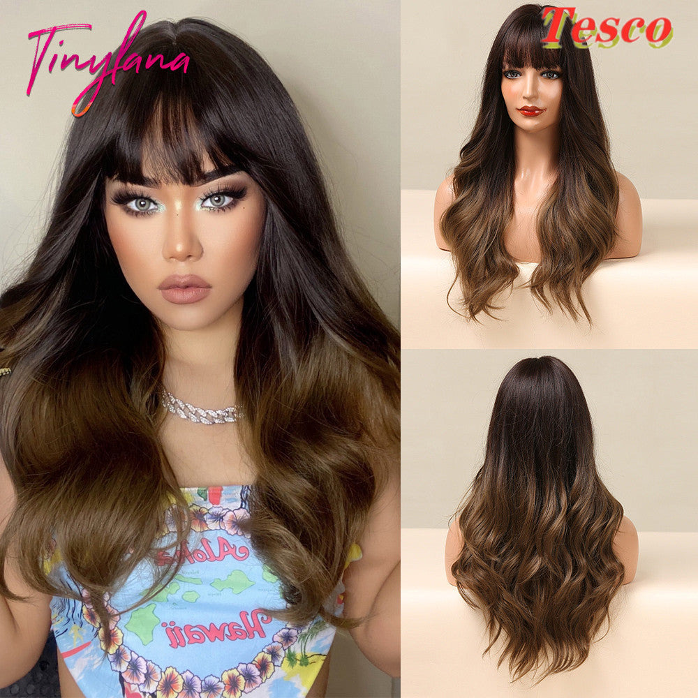 Long Wavy Wig – 8 Style Options Synthetic