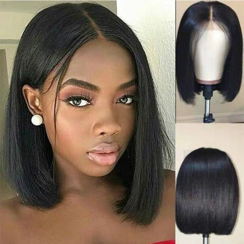 Short Bob Wig – Brazilian Remy Human Hair