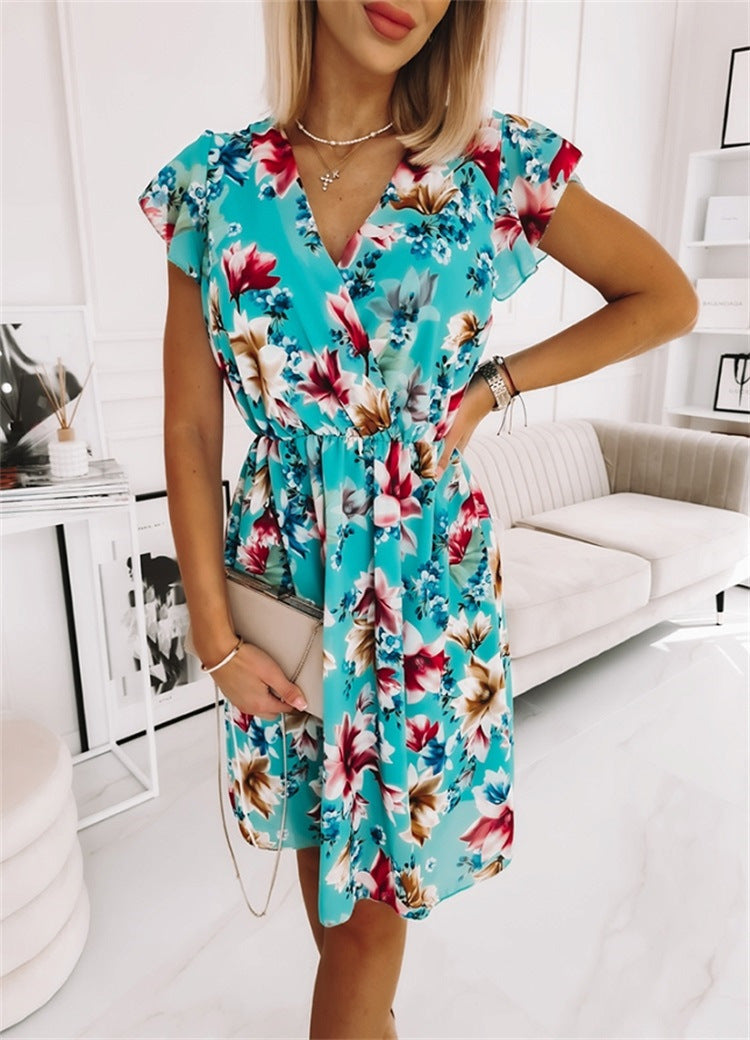 European And American Fashion Print Women's Clothing