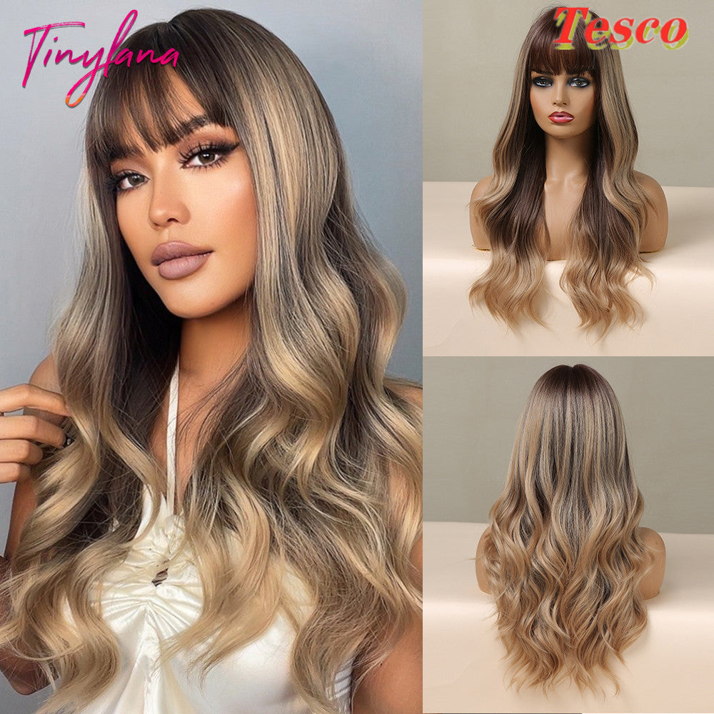 Long Wavy Wig – 8 Style Options Synthetic
