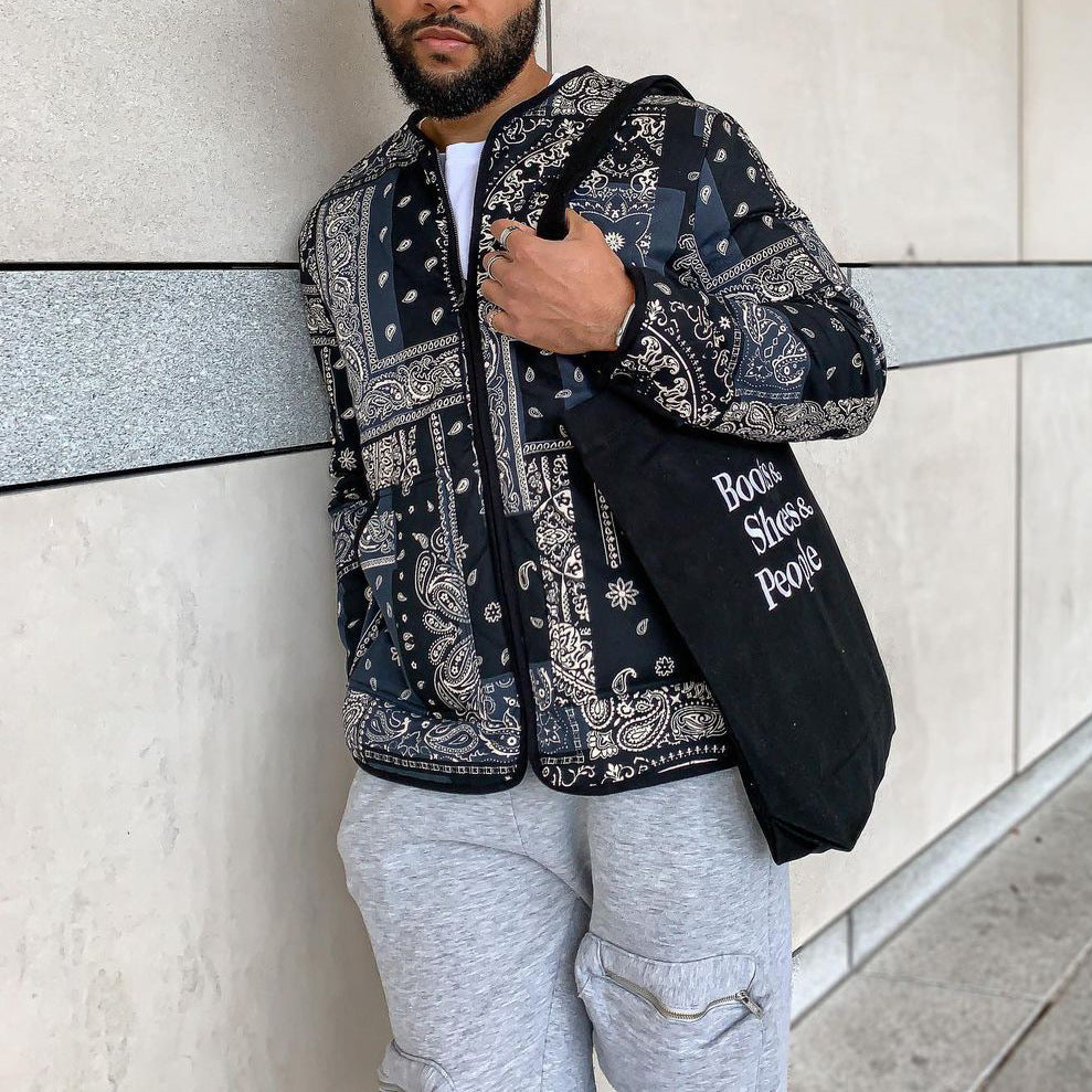 European And American Men's Clothing Loose Jacket