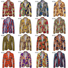 Indian Ethnic Style Men's Single Breasted Leisure Suit