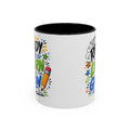 Ready to Learn & Grow Accent Coffee Mug — Teacher/Student Back to School Gift (11/15oz)