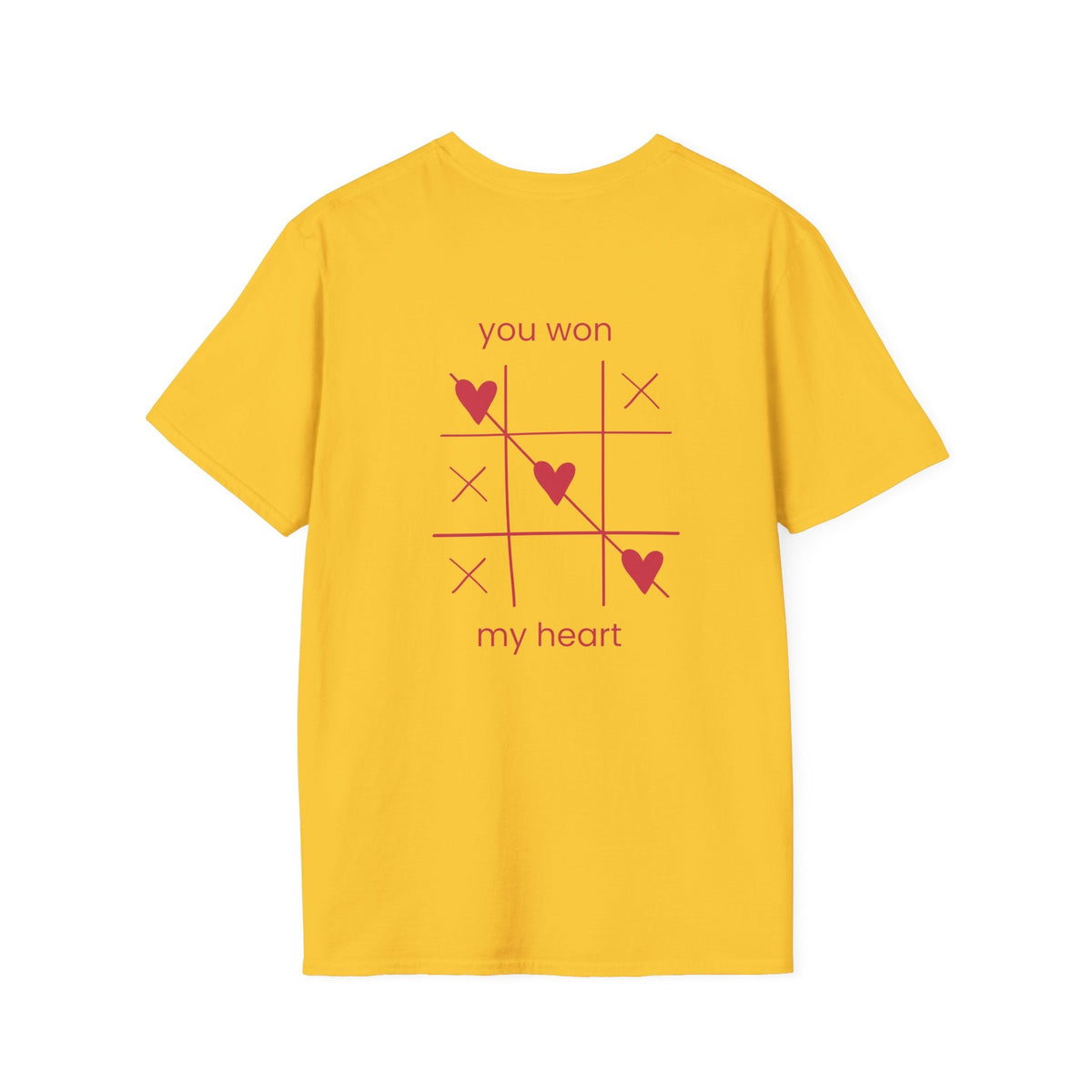 Be Mine You Won My Heart Unisex Softstyle T-Shirt Anniversary Special Occasion