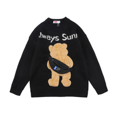 Autumn And Winter China-Chic Men's Long Sleeve Loose Sweater