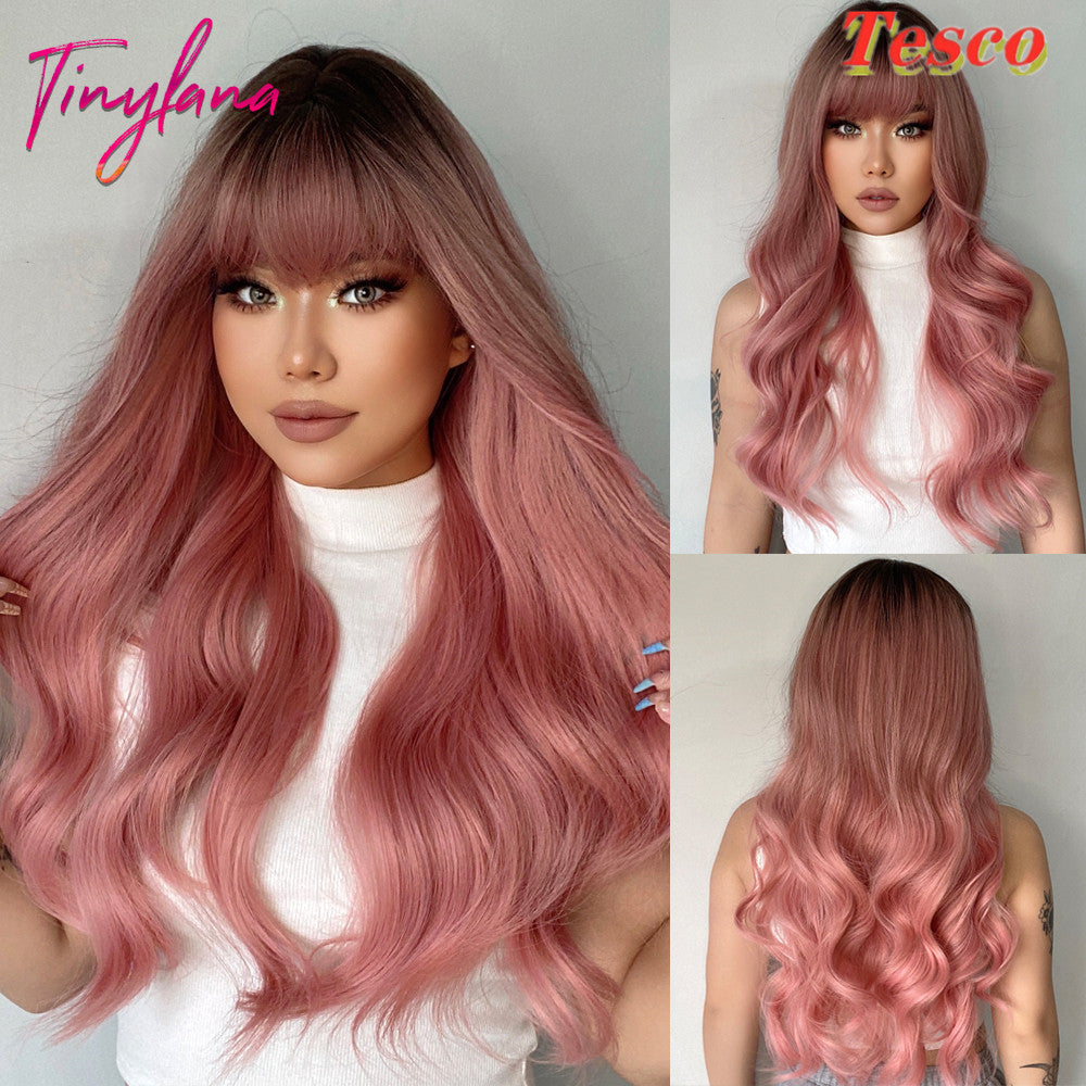 Long Wavy Wig – 8 Style Options Synthetic