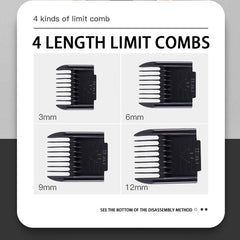 Dog or Cat Hair Clipper Pet Grooming Kit Rechargeable Trimmer