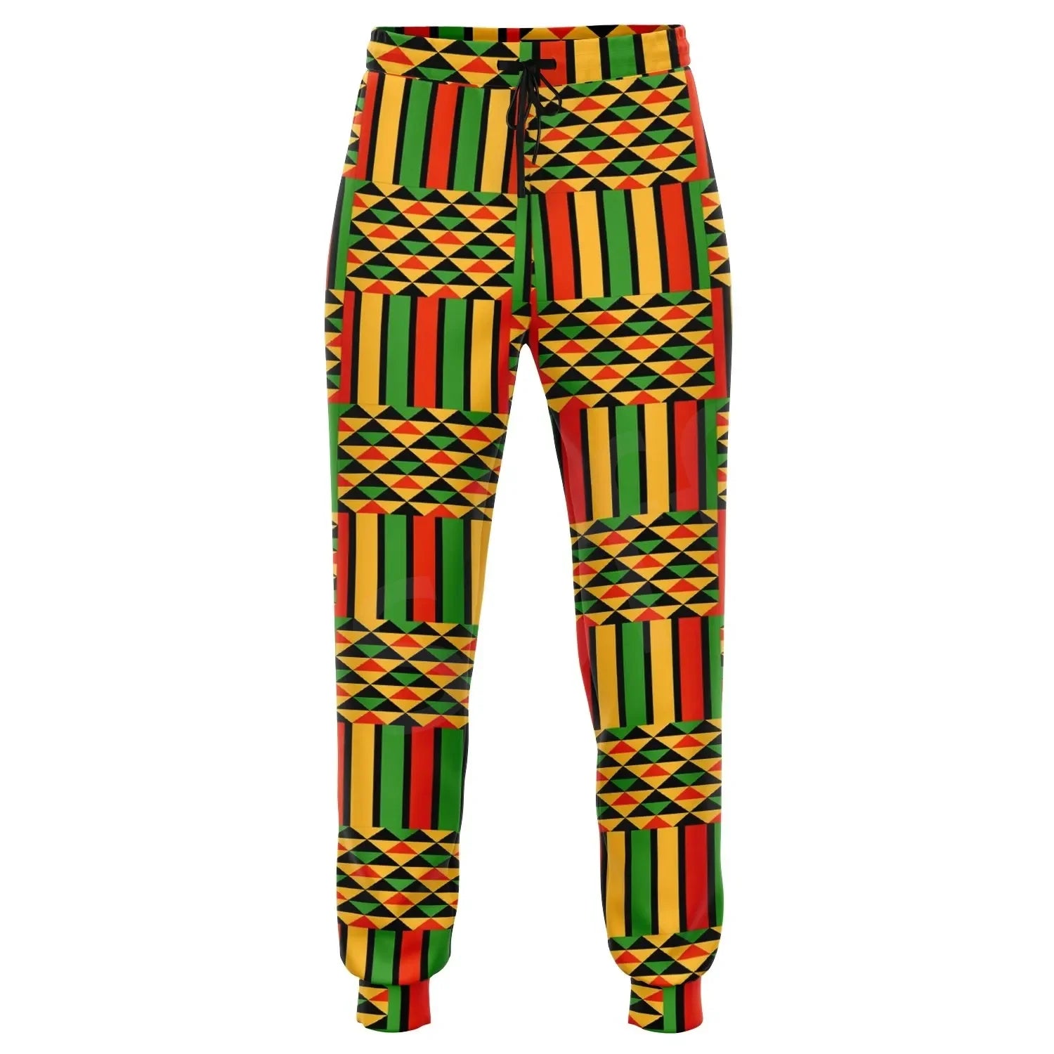 Tessffel Africa Native Tribal Culture Pattern Kente Retro 3DPrint Men/Women Harajuku Jogger Autumn Pants Sweatpants Trousers A1