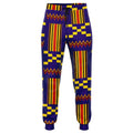 Tessffel Africa Native Tribal Culture Pattern Kente Retro 3DPrint Men/Women Harajuku Jogger Autumn Pants Sweatpants Trousers A1