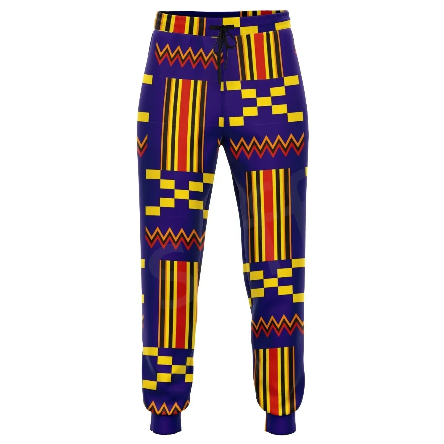 Tessffel Africa Native Tribal Culture Pattern Kente Retro 3DPrint Men/Women Harajuku Jogger Autumn Pants Sweatpants Trousers A1