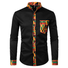 Men Casual Embroidered Design Shirt in a stylish, breathable fabric with intricate embroidery, perfect for casual and semi-formal occasions