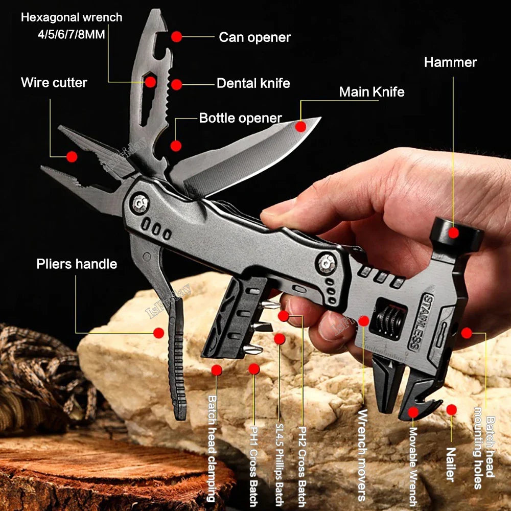 Stainless Steel Multifunction hammer