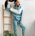 Fashion Sportswear 2 Pieces Suit Women's Clothing Tracksuit 2 Piece Set Women