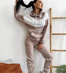 Fashion Sportswear 2 Pieces Suit Women's Clothing Tracksuit 2 Piece Set Women