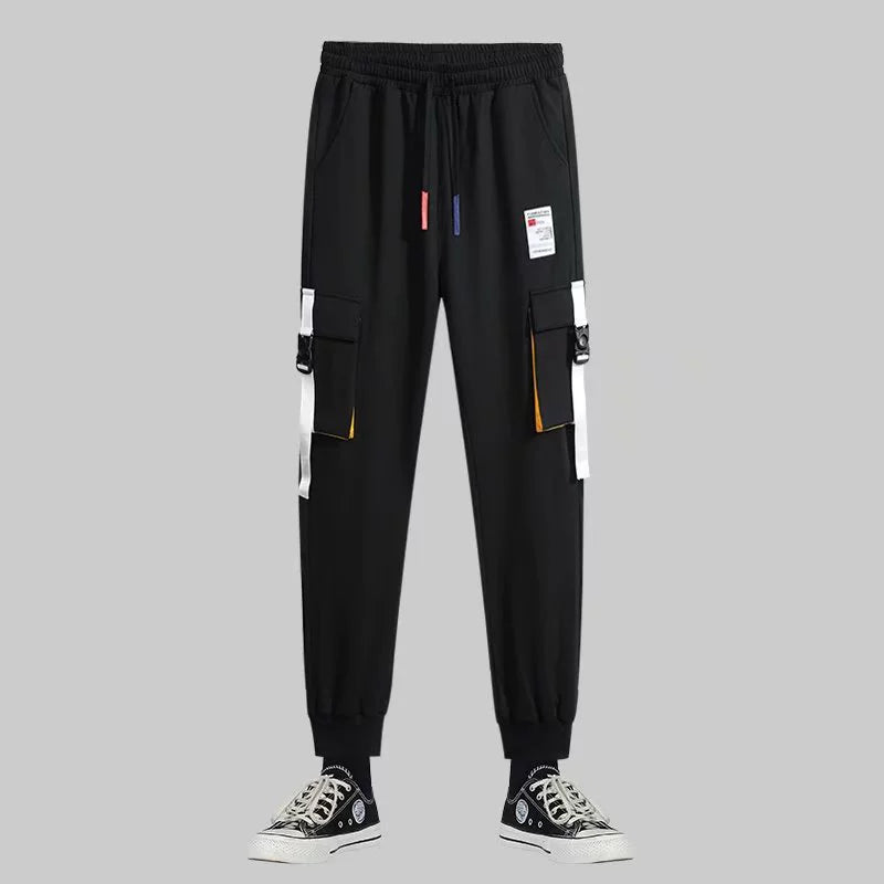 Spring and Autumn New Arrival Casual Pants Men Loose Tappered Men's Cargo Pants Sweatpants Sports Long Harem Pants Men's Clothing