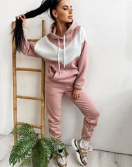 Fashion Sportswear 2 Pieces Suit Women's Clothing Tracksuit 2 Piece Set Women
