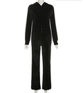 Fashion Sportswear 2 Pieces Suit Women's Clothing Tracksuit 2 Piece Set Women