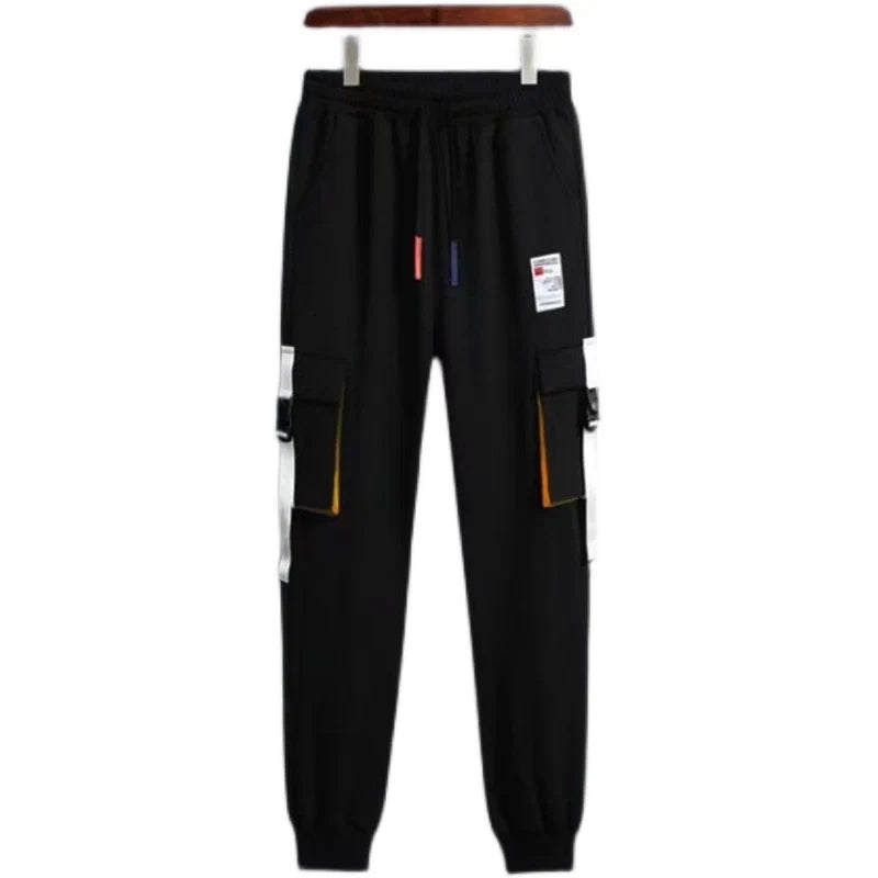 Spring and Autumn New Arrival Casual Pants Men Loose Tappered Men's Cargo Pants Sweatpants Sports Long Harem Pants Men's Clothing