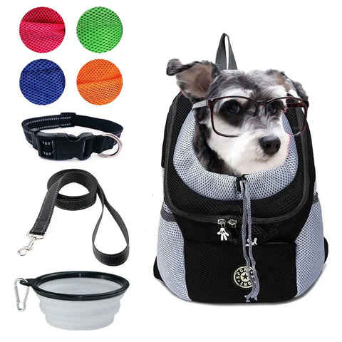 Small Dog Pet Travel Backpack providing comfort and security for pets