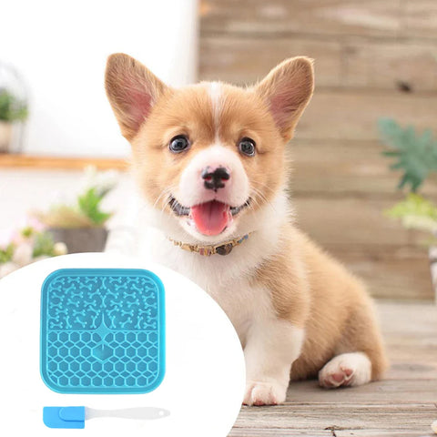 Silicone Dog Licking Pad for calming and feeding dogs