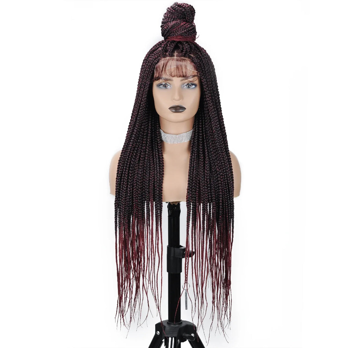 Box Braid Knotless Full Lace Wig - 36"