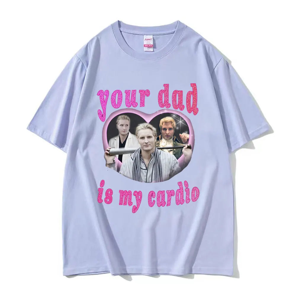 The Original Dilf Carlisle Cullen - Twilight Oversized T Shirts Summer Men Clothing Cotton Streetwear European Size Tops T-shirt