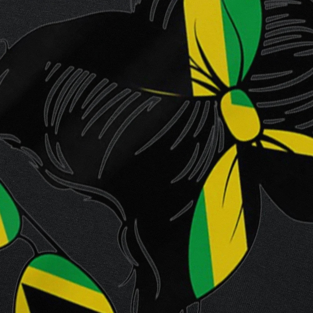 Funny Jamaican Jamaica Girl Flag T Shirts Summer Graphic Cotton Streetwear Short Sleeve Birthday Gifts T-shirt Mens Clothing