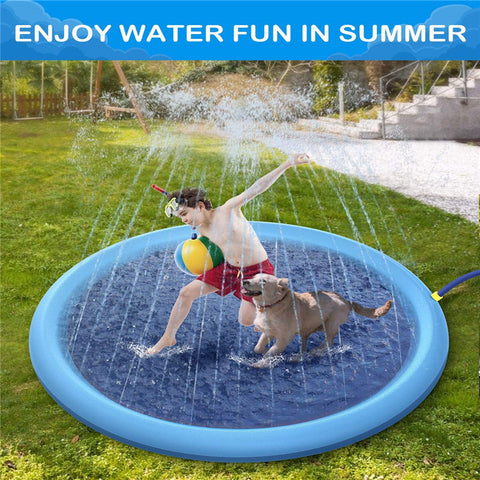 Keep Your Pet Cool Dog Water Sprinkler