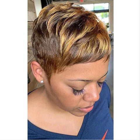 Short Pixie Cut Wig – Natural-Looking, Stylish & Lightweight