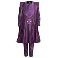 H&D New African Traditional Wear Formal Attire Bazin Riche Dashiki Outfits Shirt Pants Robe Suit African clothes for men