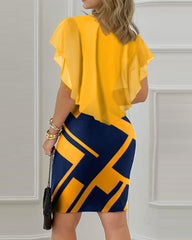 Women 2Pc Fashion Chiffon Set – Elegant & Lightweight Outfit