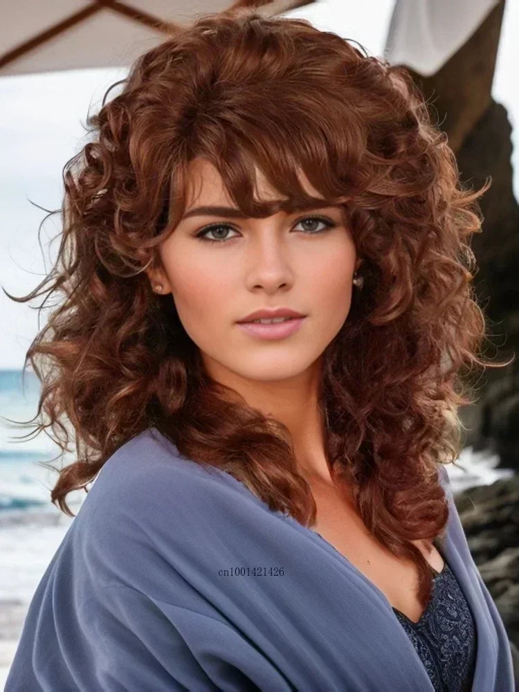 Short Curly Afro Bob Wig – Multi-Color Options