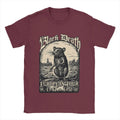 Men's Black Death European Tour 1347-1351 T Shirts 100% Cotton Clothing Funny Round Neck Tee Shirt New Arrival T-Shirts