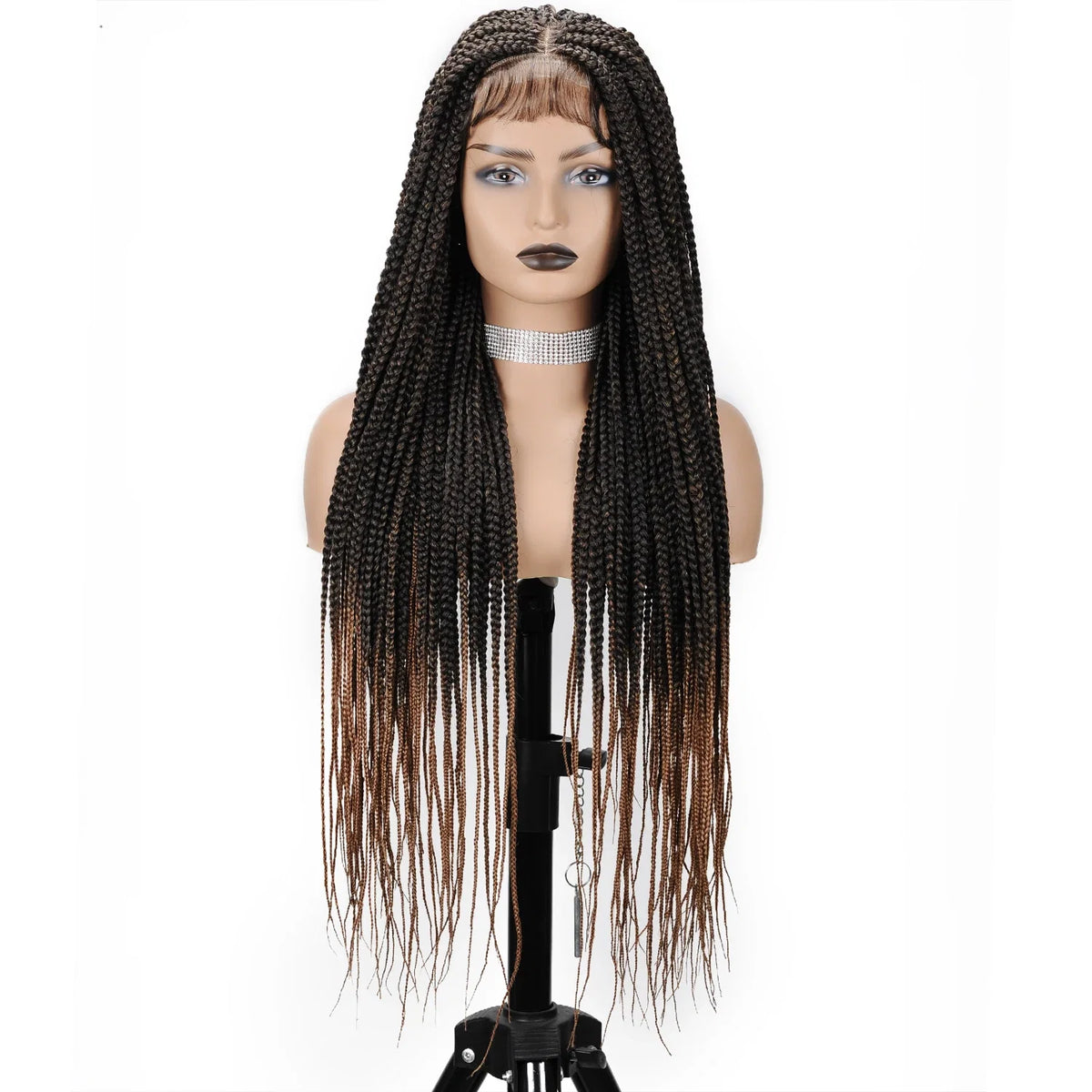 Box Braid Knotless Full Lace Wig - 36"