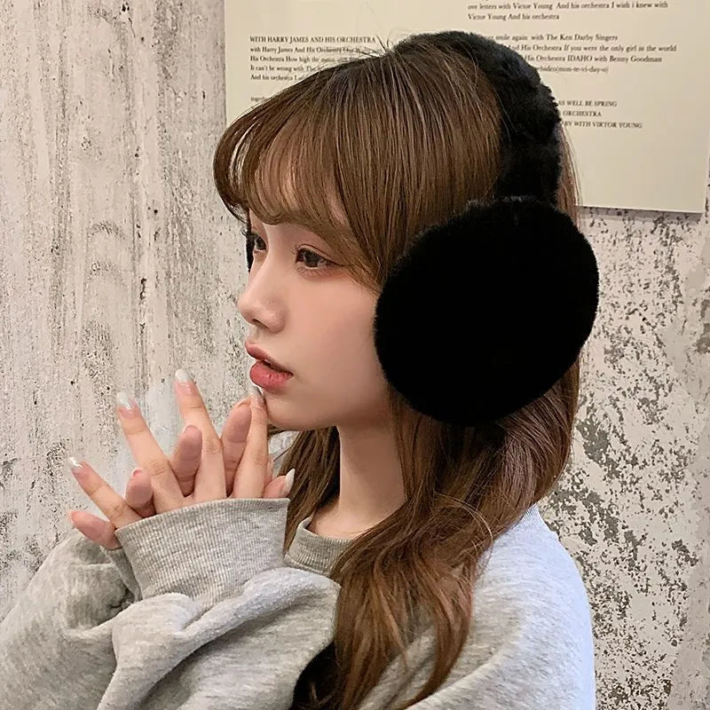 Plush Earmuffs Warmer For Winter Fashion Cold Protection