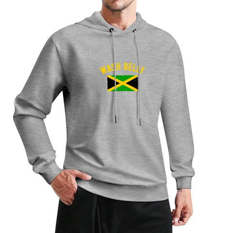 Wash Belly Jamaica Slang Funny Jamaican Phrase Pullover Hoodie men's winter sweater men clothing men's coat japanese hoodie