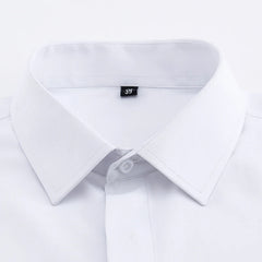 Men's French cuffs dress shirt long sleeve fit elegant gentleman romantic wedding party business fashion white shirts