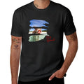 Pig Beach Bahamas Decal T-Shirt anime stuff custom t shirt oversized graphic tee clothing for men