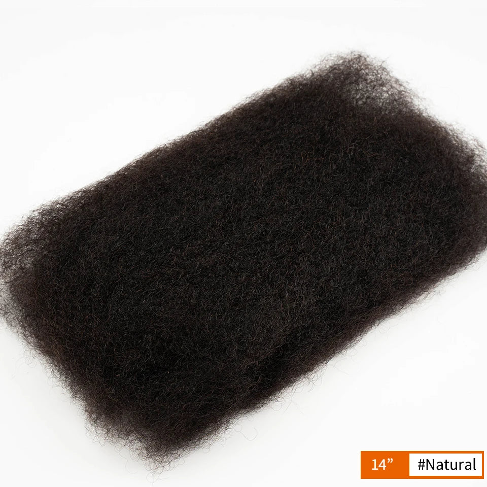 Brazilian Remy Afro Kinky Curly Bulk Hair – Braiding & Dreadlock Extensions