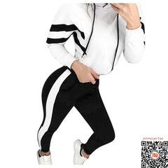 2023 Women's Sportswear Two-piece Set Kotorskitteratumenz Autumn Women Sport Suit