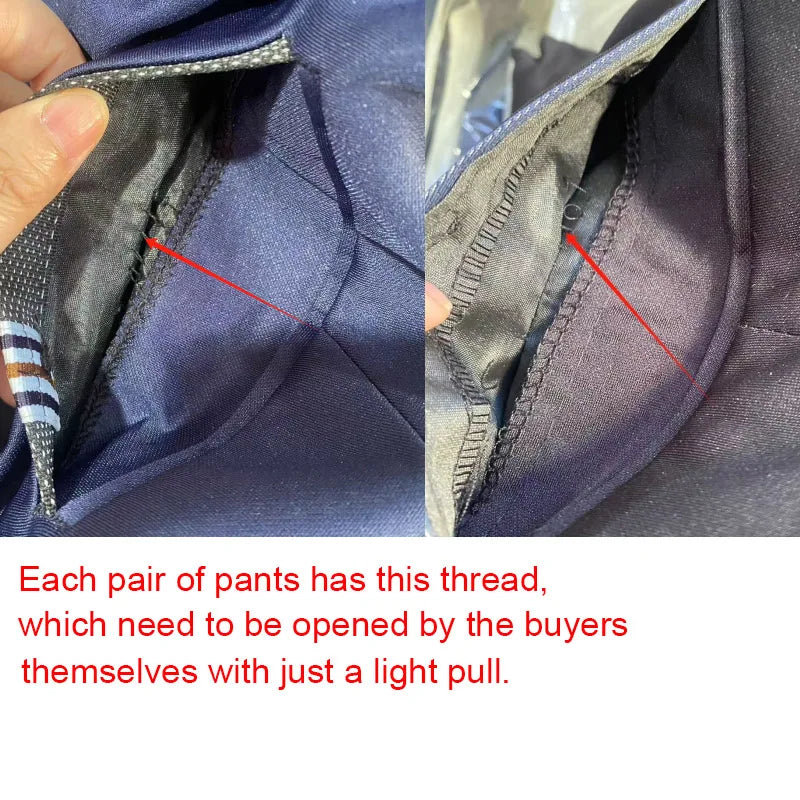 Men's Elastic Straight Pants Business Casual Formal