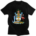 Bahamas Coat of Arms Men's Graphic T-Shirt